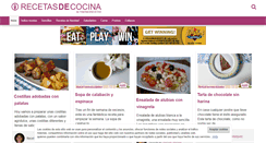 Desktop Screenshot of lasrecetascocina.com