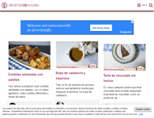 Tablet Screenshot of lasrecetascocina.com